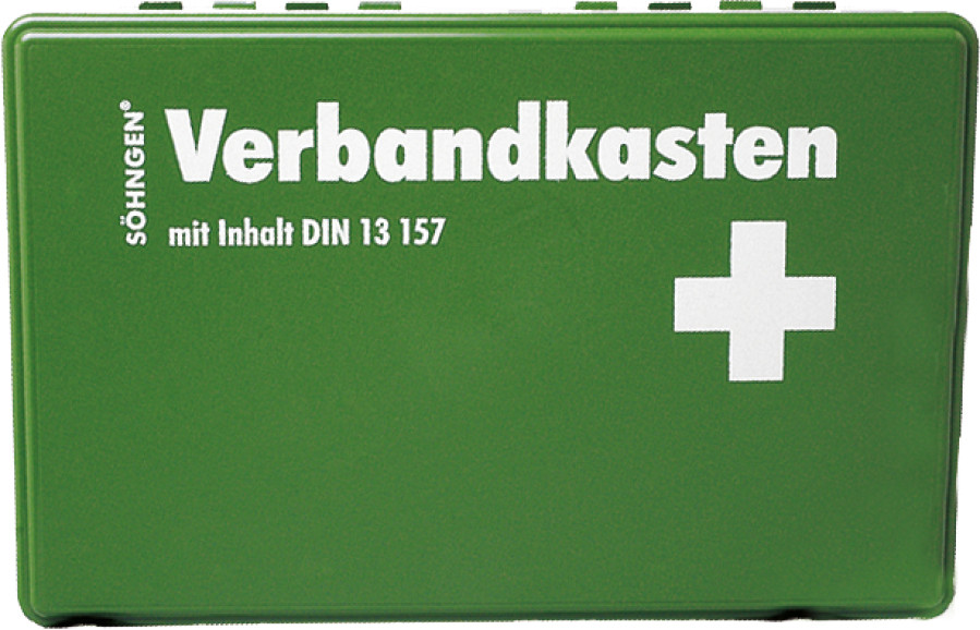 Söhngen Verbandkasten Kiel grün Füllung nach DIN13157