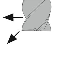 Fräsrichtung (z.B horizontale, diagonale Fräsrichtung)